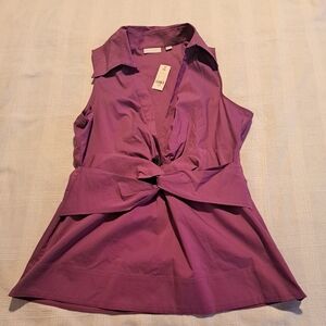 New York & Company women's size Large light purple sleeveless top, New